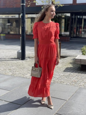 ELOISE LONG BRIGHT CORAL