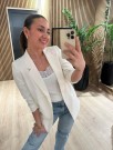 SLSHIRLEY BLAZER OFFWHITE thumbnail