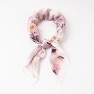 FLOWER SCARF PINK&WHITE thumbnail