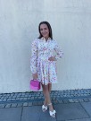 VIEVLO DRESS PINK FLOWER thumbnail