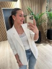 SLSHIRLEY BLAZER OFFWHITE thumbnail