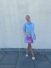 VISOL BUTTON DENIM DRESS thumbnail