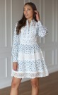 KARINA DRESS BLUE FLOWERS thumbnail