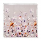 FLOWER SCARF PINK&WHITE thumbnail