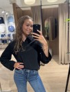 SLFAMARA SHIRT BLACK thumbnail