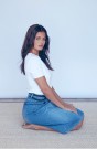 HAZEL DENIM SKIRT thumbnail