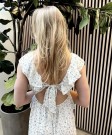 VIMONE DRESS OFFWHITE thumbnail