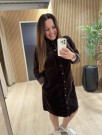 FQCORDY DRESS BROWN thumbnail