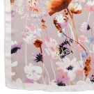 FLOWER SCARF PINK&WHITE thumbnail