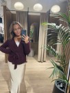 SLFGABELLA CARDIGAN FIG thumbnail