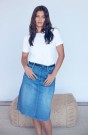 HAZEL DENIM SKIRT thumbnail