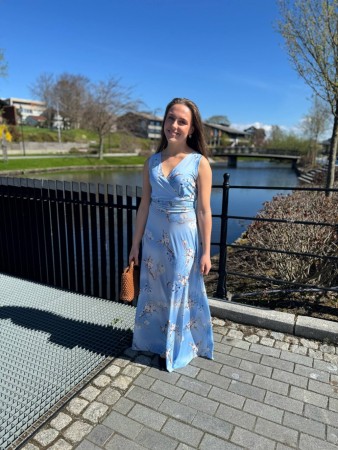 CECELIA BLOOMY DRESS BLUE
