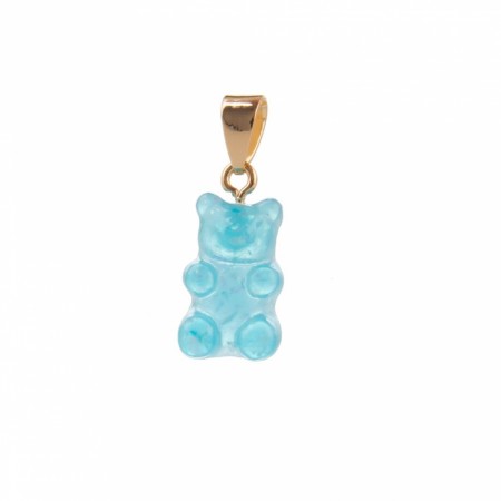 Hug Me Bear Glitter Aqua