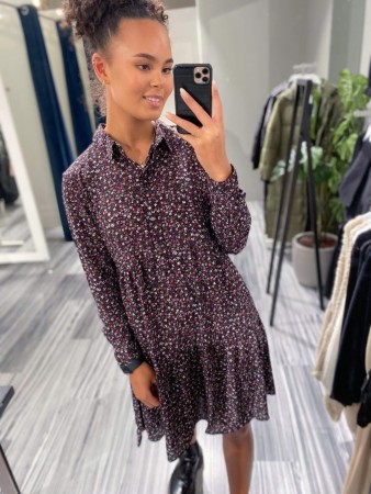 PIPER DRESS SORT/FUSHIA