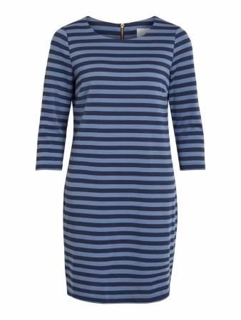 VITINNY DRESS CHINA BLUE STRIPES