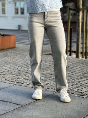 VIKELLY JEANS LIGHT GREY