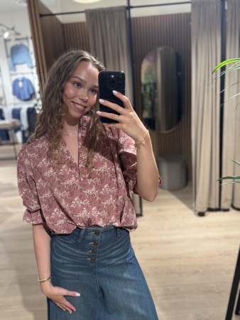 VENNY BLOUSE ROSE