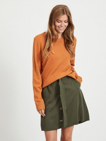 VIRIL O NECK PUMPKIN SPICE