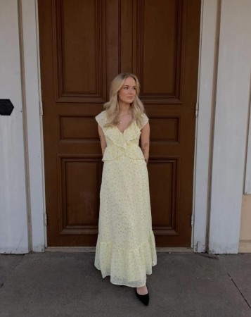 VIMONE DRESS YELLOW