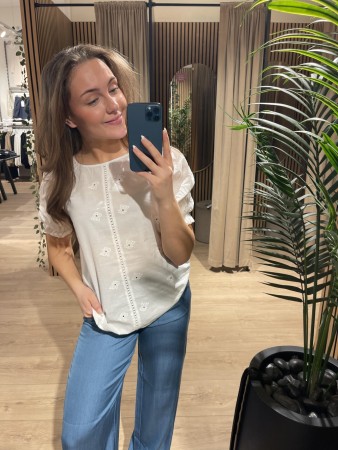 BYJINNI BLOUSE WHITE