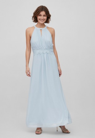 VIMILINA DRESS  LIGHT BLUE