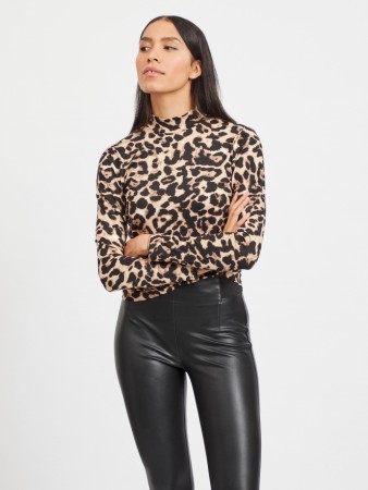VILEOA ROLL NECK TOPP LEO