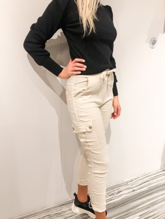 TINDRA CARGO PANT BEIGE