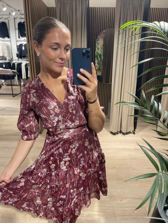 AMORA STRAW SHORT DRESS
