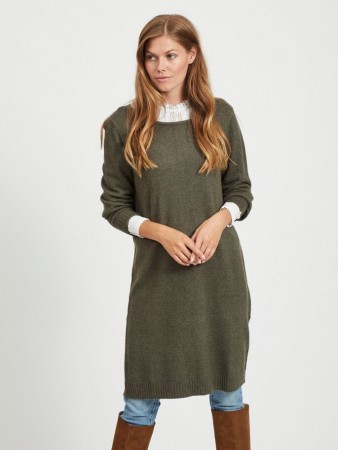 VIRIL KNIT DRESS FORREST NIGHT