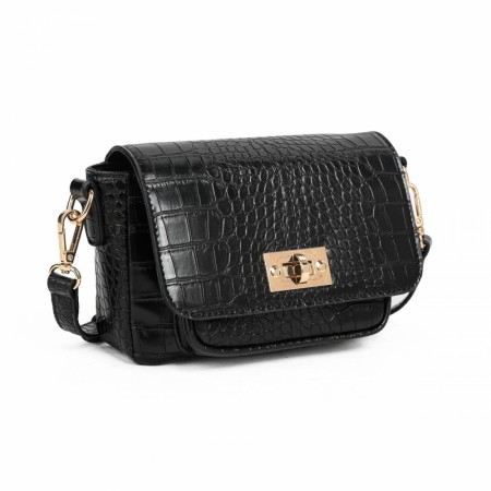 CROCO BAG BLACK