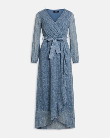 GUSH DRESS BLUE