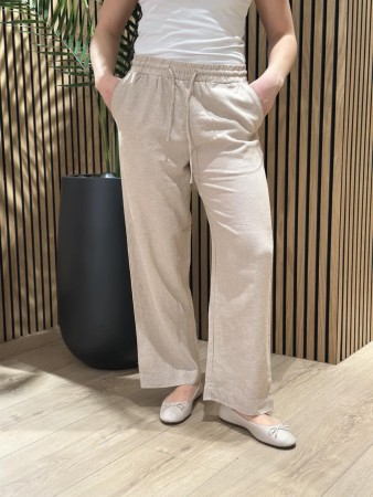 FQLAVA ANKEL PANT SAND