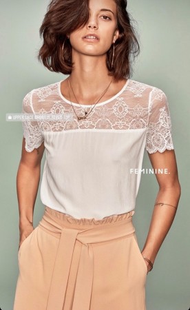 VIMERO BLOUSE OFFWHITE