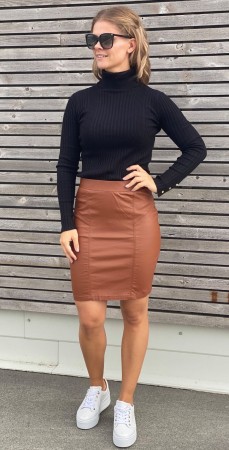 KIKO SKJØRT COGNAC