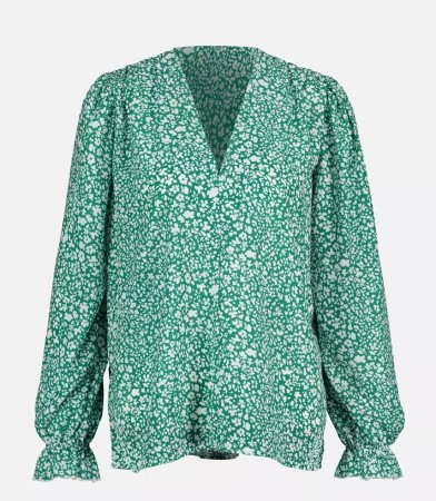 JANET HOLLY BLOUSE GREEN