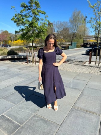 SLEMINE DRESS NAVY