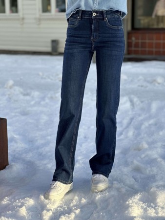 HANA JEANS 30 LENGDE DK BLUE