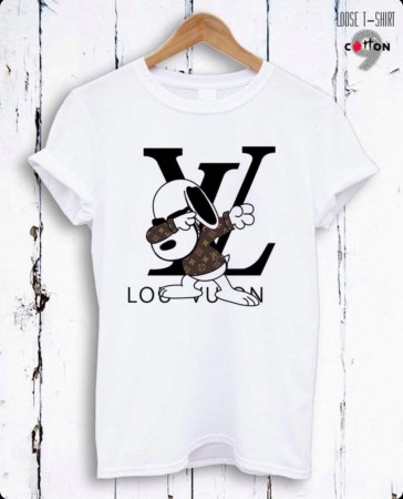 SNOPPY TSHIRT HVIT