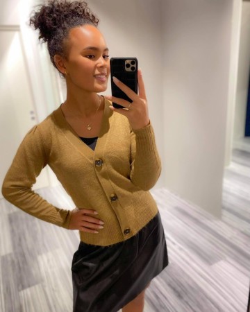 VIESHY CARDIGAN TIGERS EYE