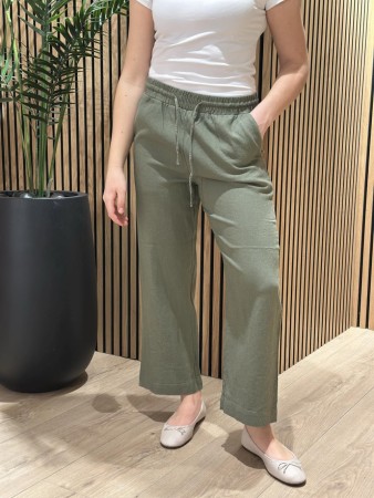 FQLAVA ANKEL PANT DEEP LICHTEN GREEN