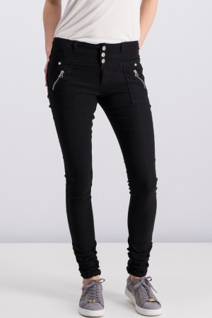 JESSY BUKSE SORT MED ZIP