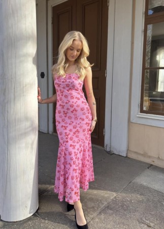 VISINE STRAP DRESS
