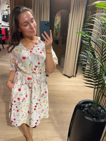 FQMELE DRESS RED