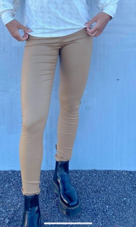 VICOMMIT COATED LEGGINGS TIGERS EYE