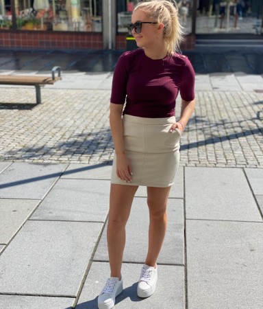 VIFADDY SKIRT BIRCH