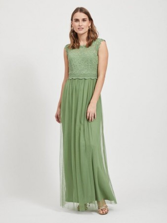 VILYNNEA MAXI DRESS LODEN FROST