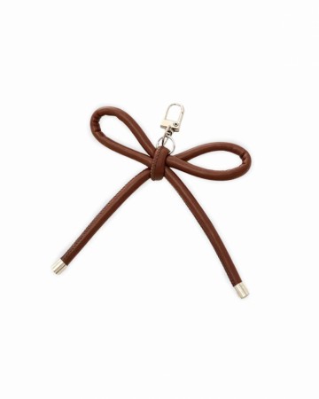 BOW CHARM BROWN