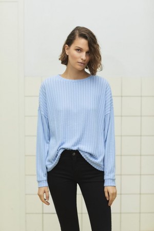 BYSAMLA TOPP BLUE