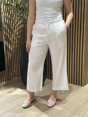 FQLAVA 7/8 PANT HVIT