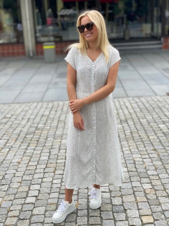ISOLE LONG DRESS OFFWHITE